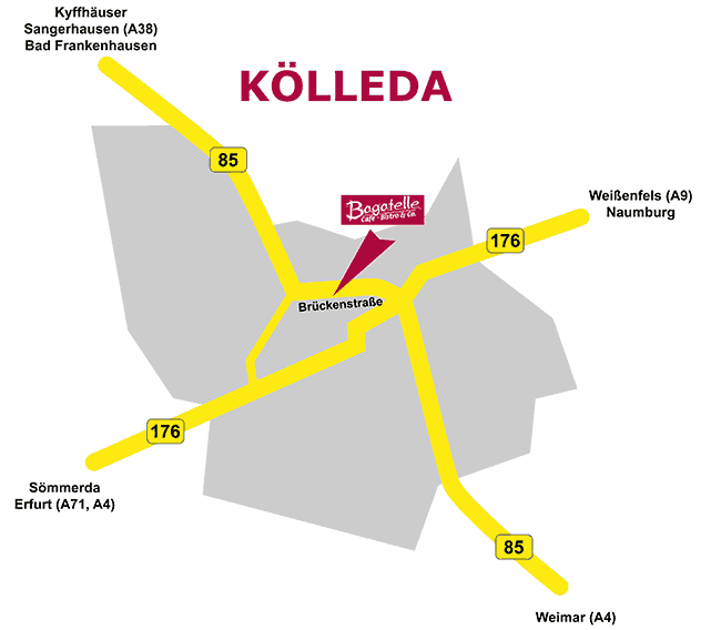 Bagatelle Anfahrtskizze